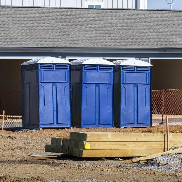 construction site portable toilets offers delivery and pickup services for all of our portable restrooms